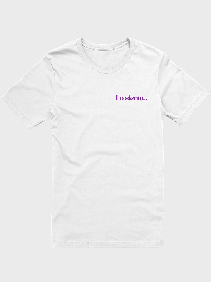 Camiseta Unisex “Lo siento, es MyTime” | Colección MyTime Movie Network product image (1)