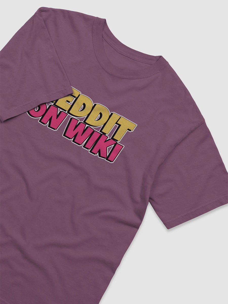 Reddit On Wiki Heavyweight T-Shirt product image (3)