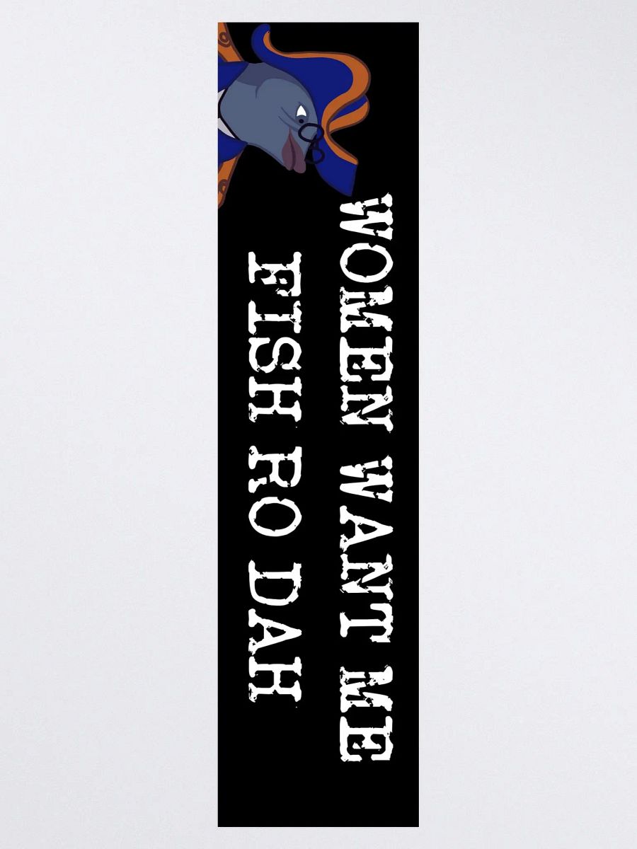 Oddly Specific Fish Bumper Sticker product image (3)