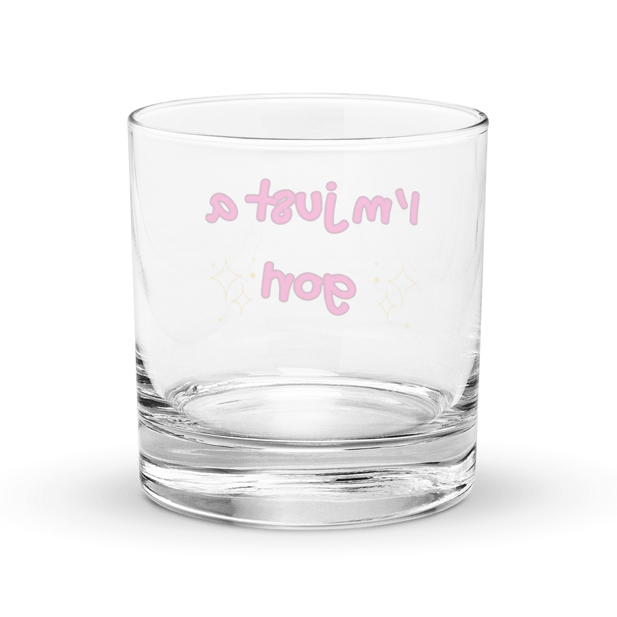 Just a gorl whiskey glass product image (4)