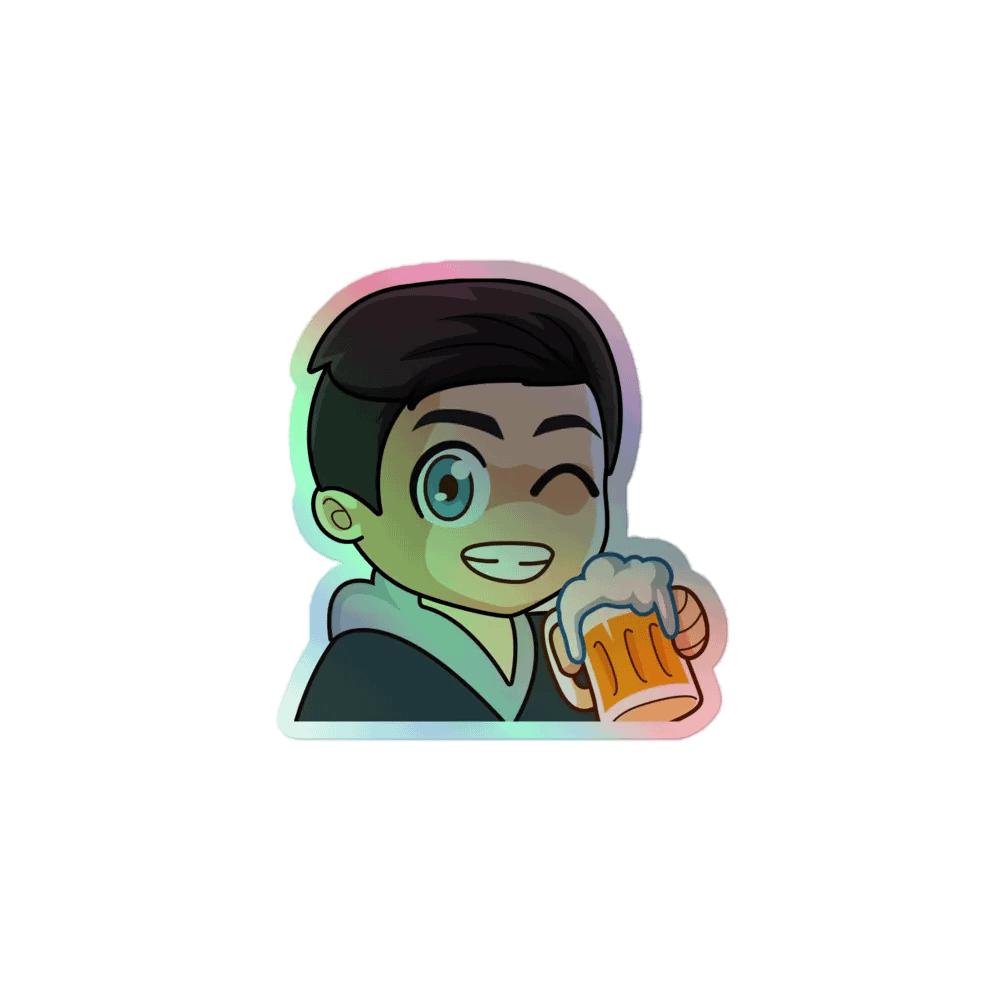 Logo Holographic Sticker product image (1)