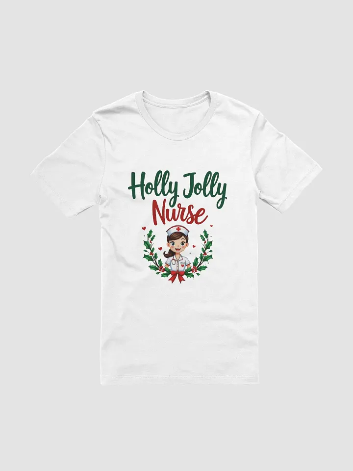 Holly Jolly Nurse Festive T-Shirt product image (2)
