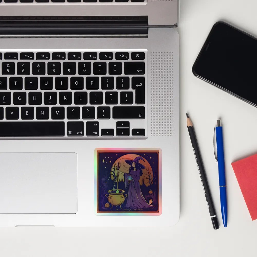 Witch's Brew Holographic Sticker Set product image (12)