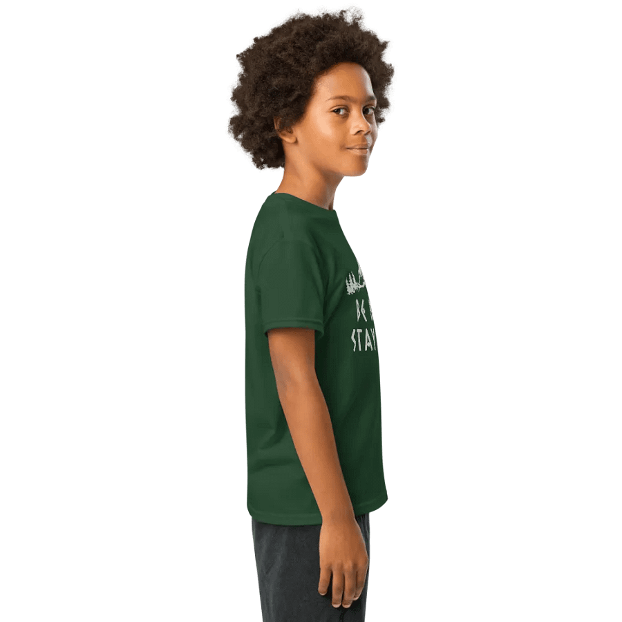 Be Brave Stay Wild Youth Sports Tee product image (35)