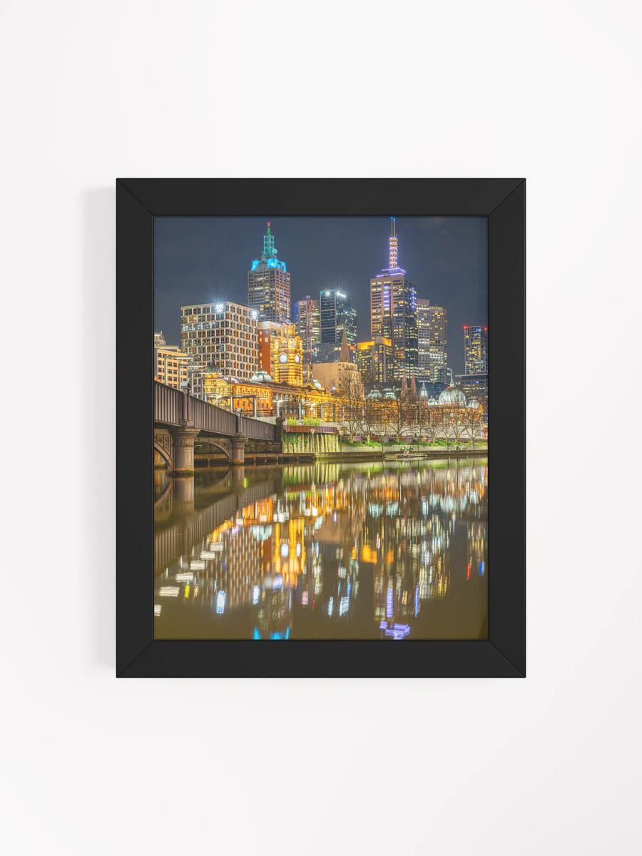 Melbourne at Night | Framed product image (4)