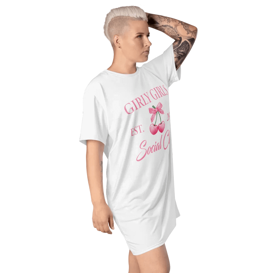 'Girly-Girls Social Club' All-Over Dress product image (5)