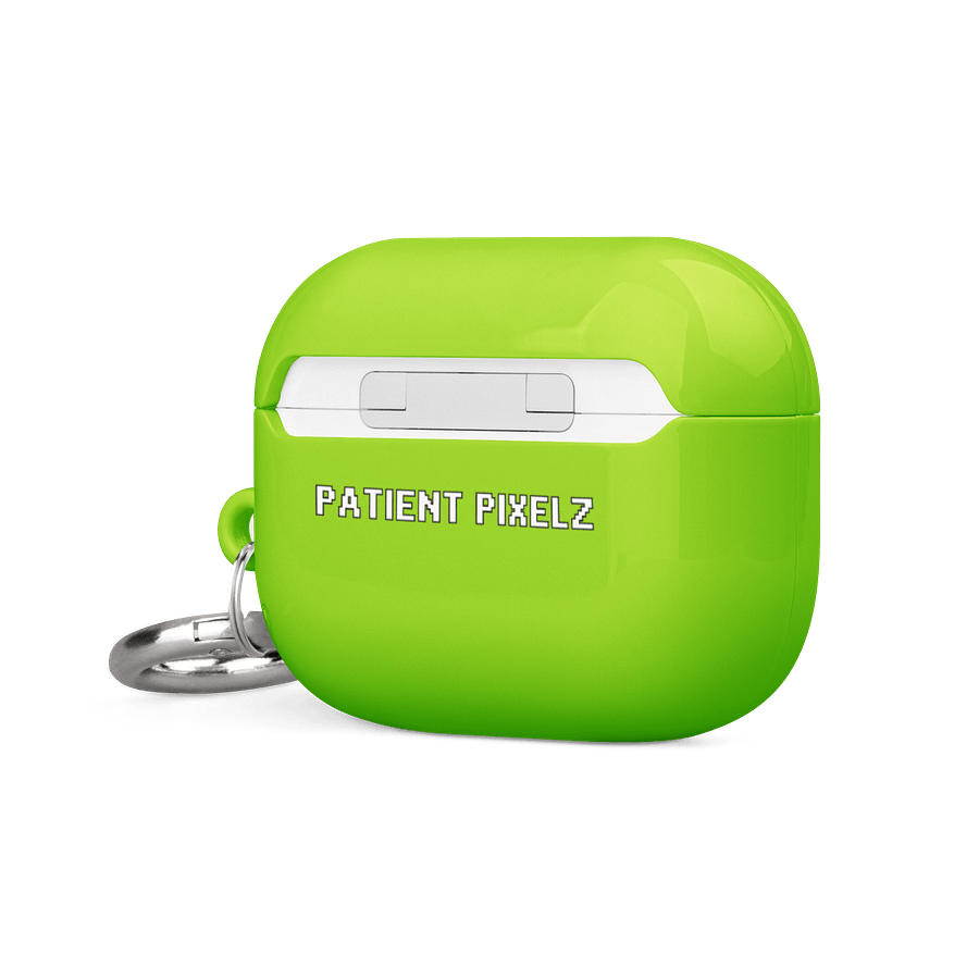 Patient PixelZ P Logo AirPods® Case (Neon Green) product image (20)