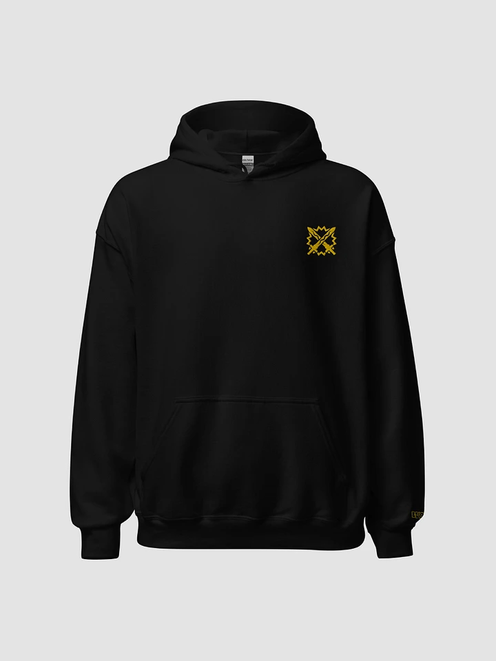 WolfeyVGC World Champ Cursive Black Hoodie - Yellow product image (2)