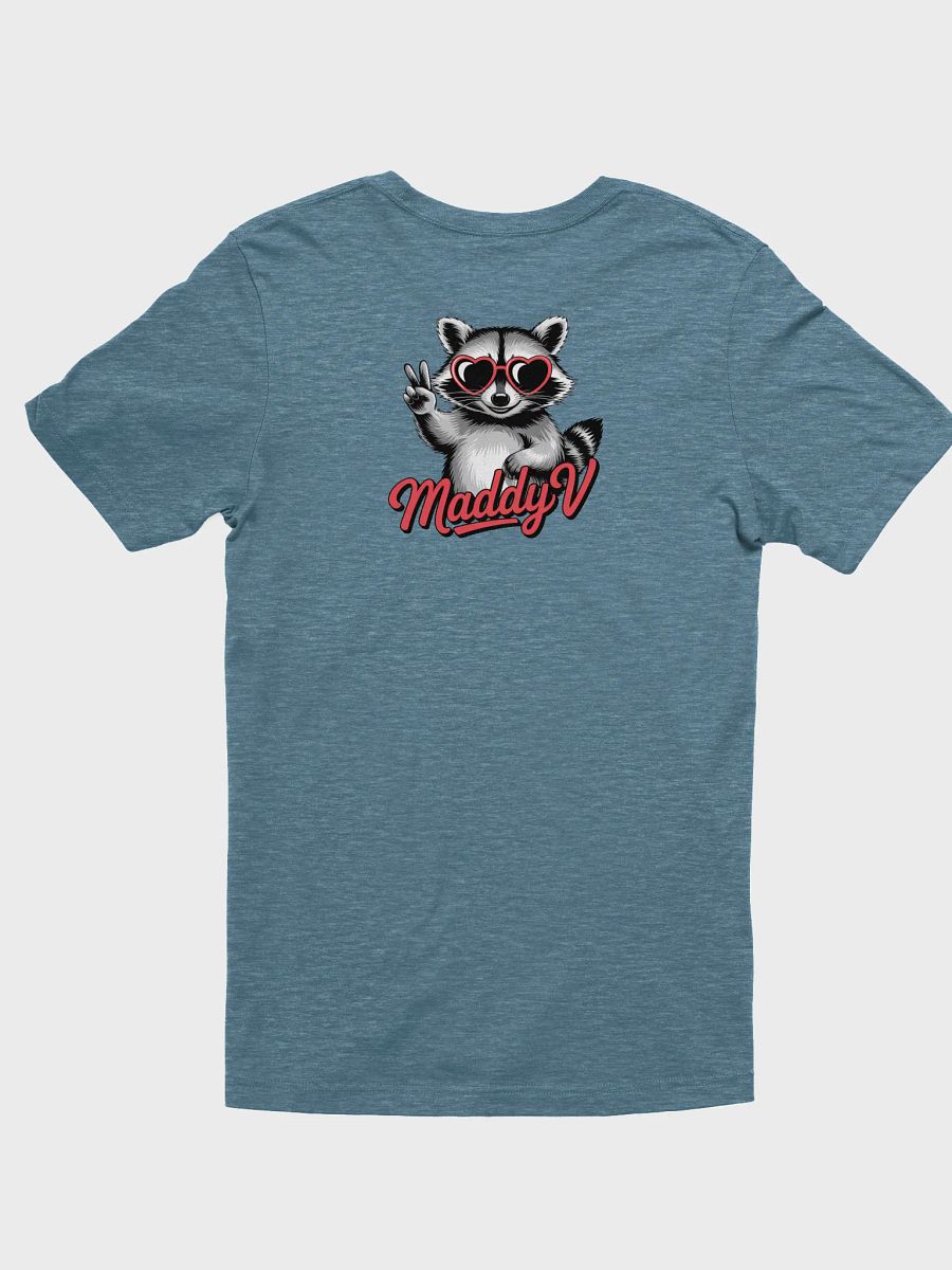 Maddy V Peaceful Raccoon Heart Sunglasses Tee product image (18)