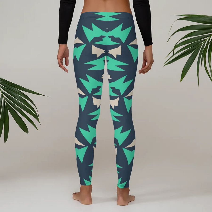 Symmetric Greenery Leggings product image (4)