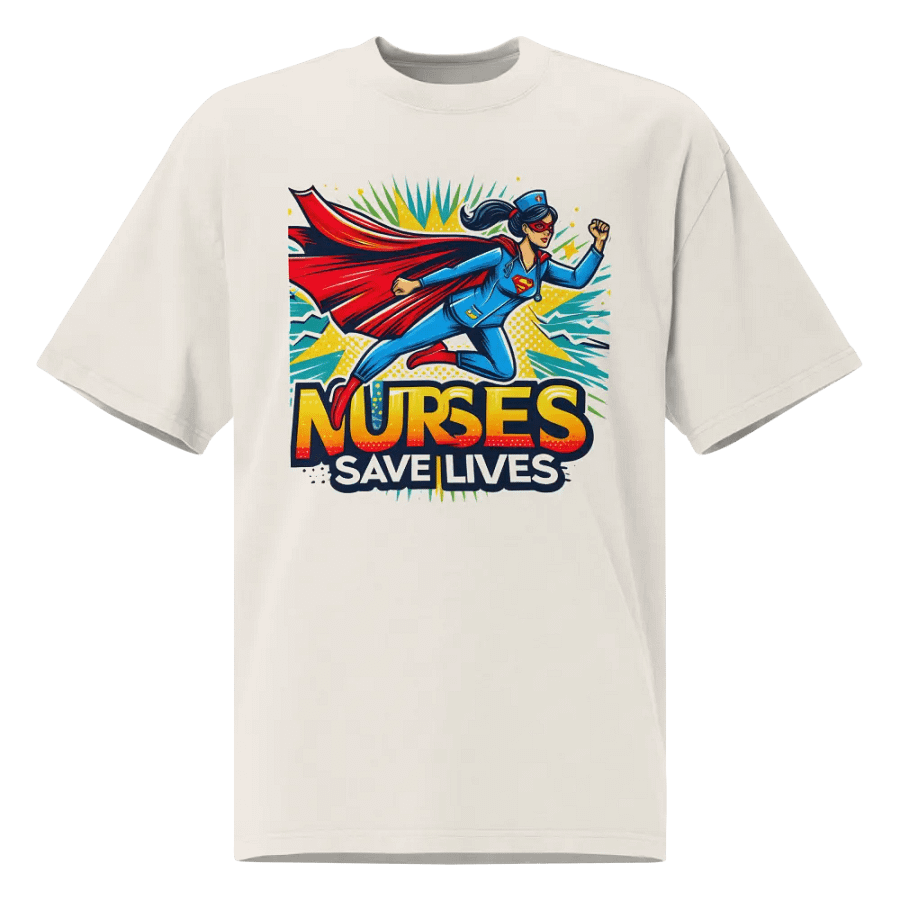 Superhero Nurse Saves Lives T-Shirt product image (3)