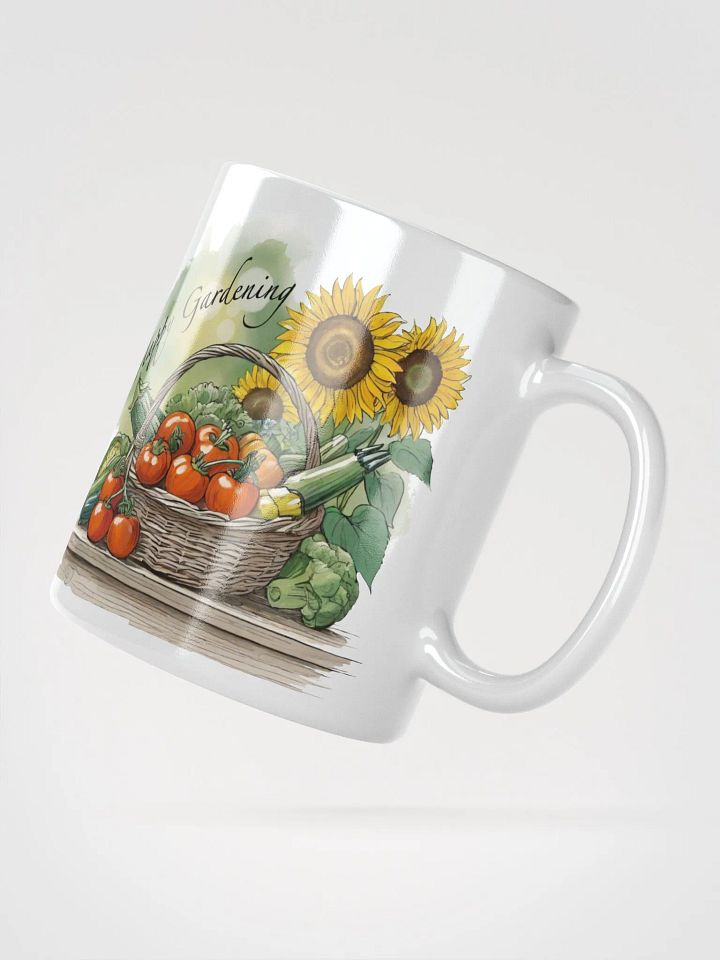 Happy Gardening | Glossy White Mug product image (2)