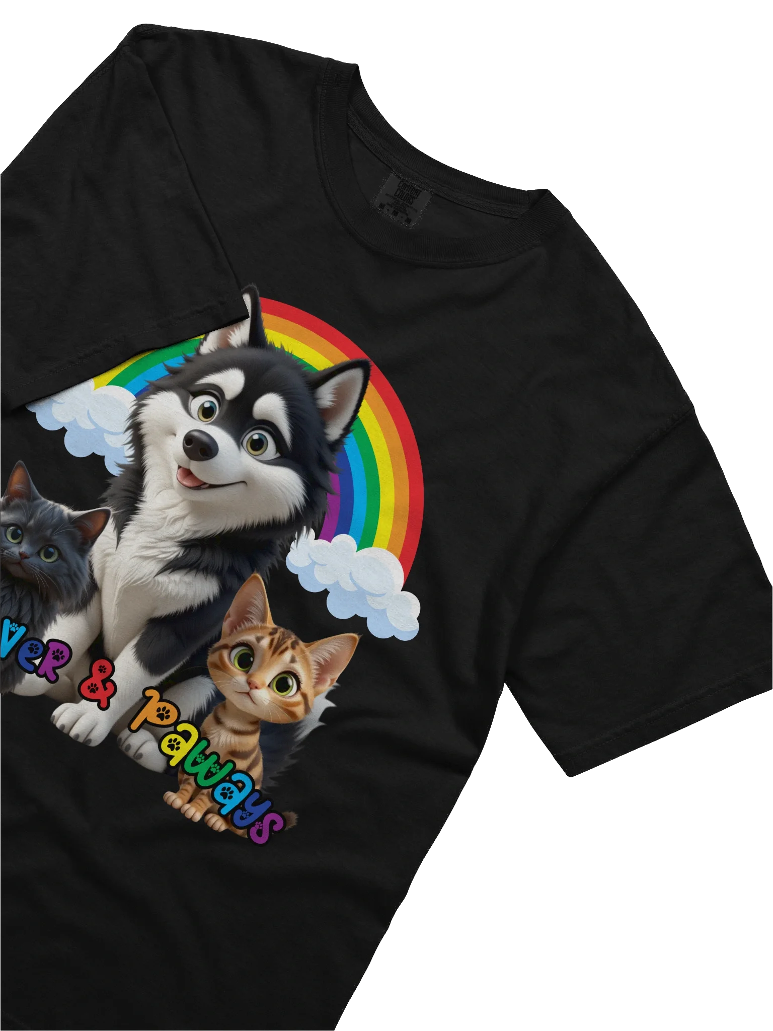 Furever & Paways Garment-Dyed Heavyweight T-Shirt product image (62)