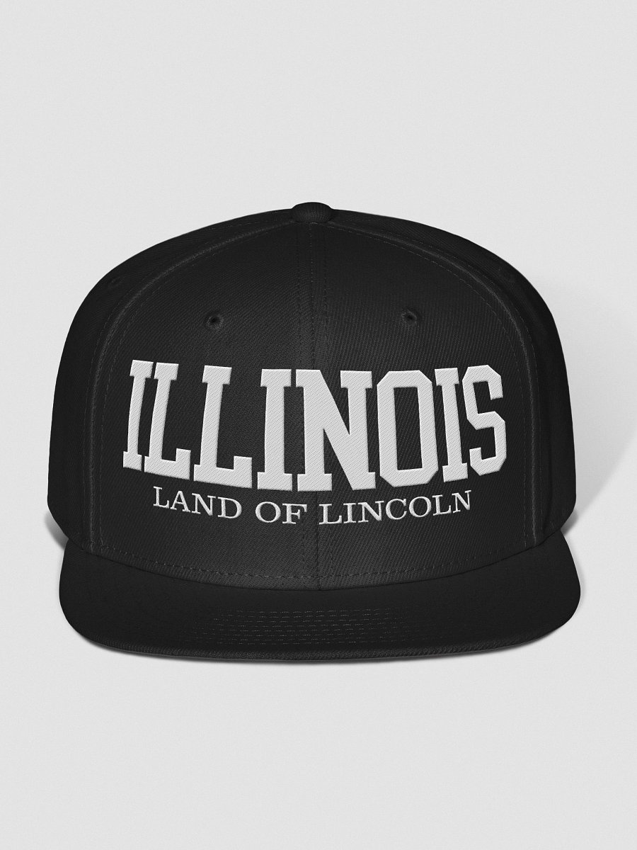 Illinois Land of Lincoln Snapback Cap product image (10)