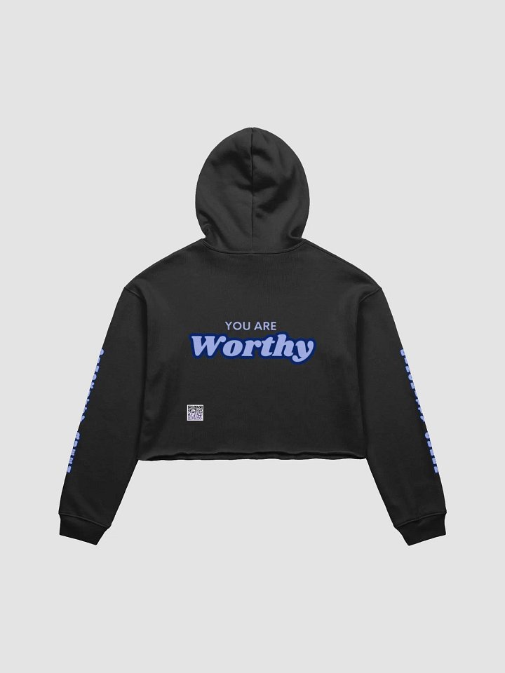 You Are Worthy Crop Hoodie product image (10)