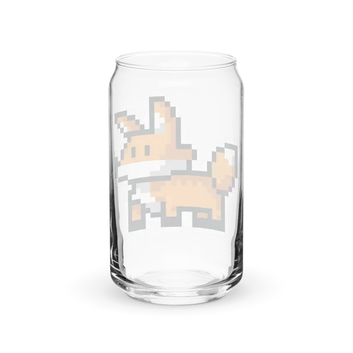 Geometric Fox Can-Shaped Glass product image (6)