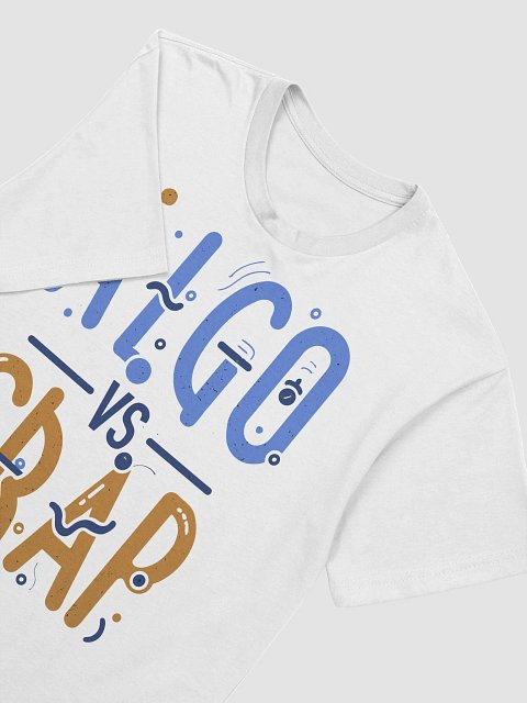 Algo vs Crap Typography T product image (2)