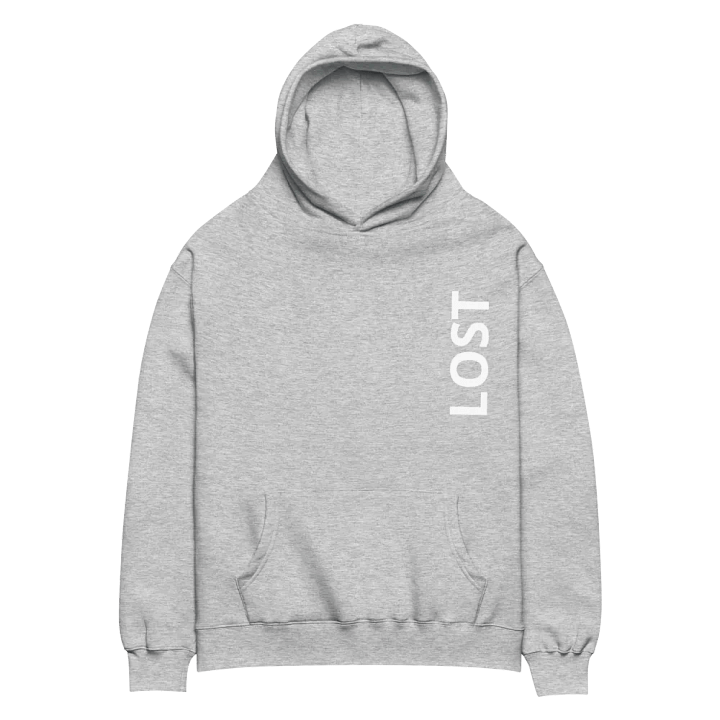 "LOST" graphic hoodie product image (6)