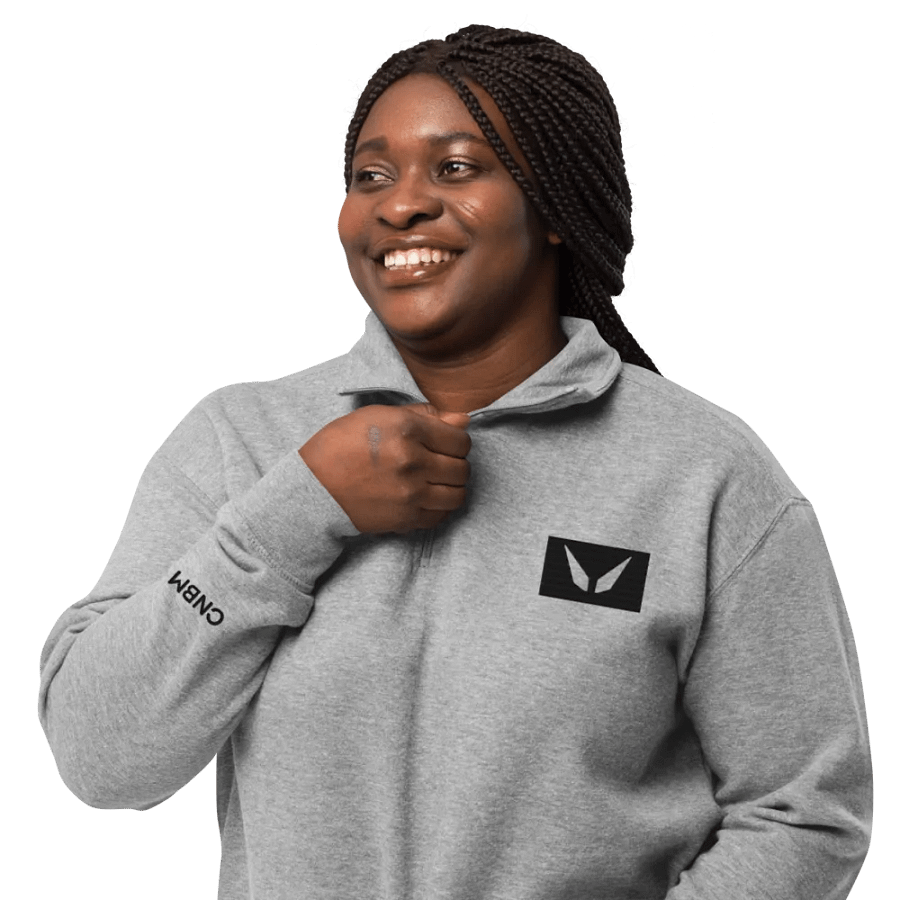 CNBM Embroidered Quarter Zip product image (3)