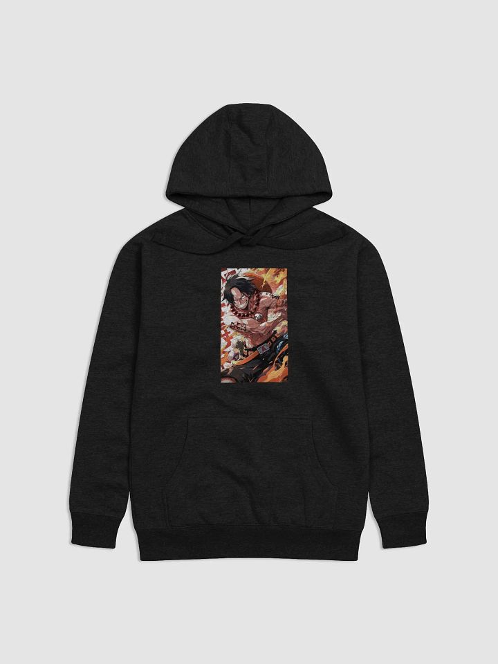 One Piece Ace Flames Unisex Premium Hoodie product image (7)