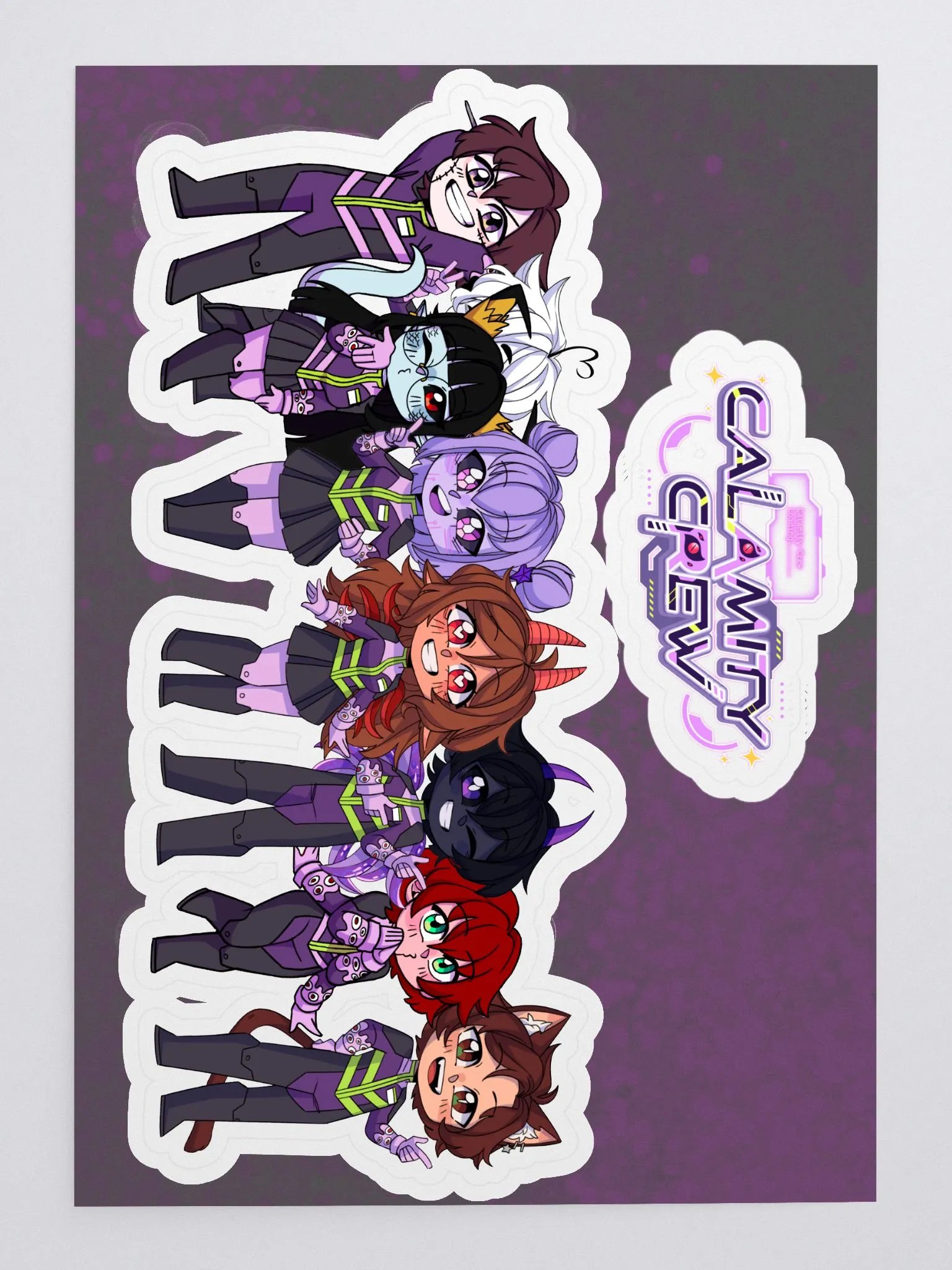 Calamity Crew Group Sticker product image (3)