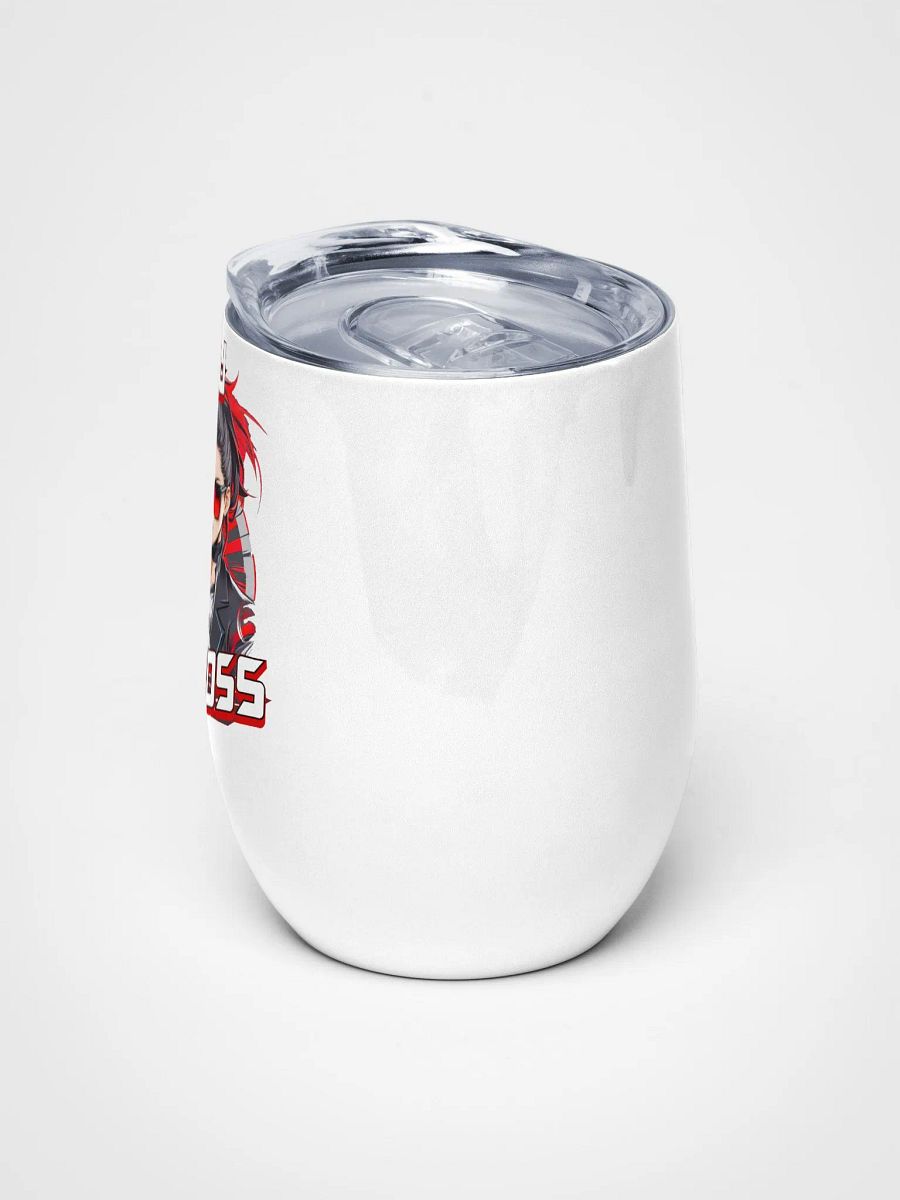 Waifu Boss v1 - Wine Tumbler Cup - 12 oz - High-Grade Stainless Steel product image (5)