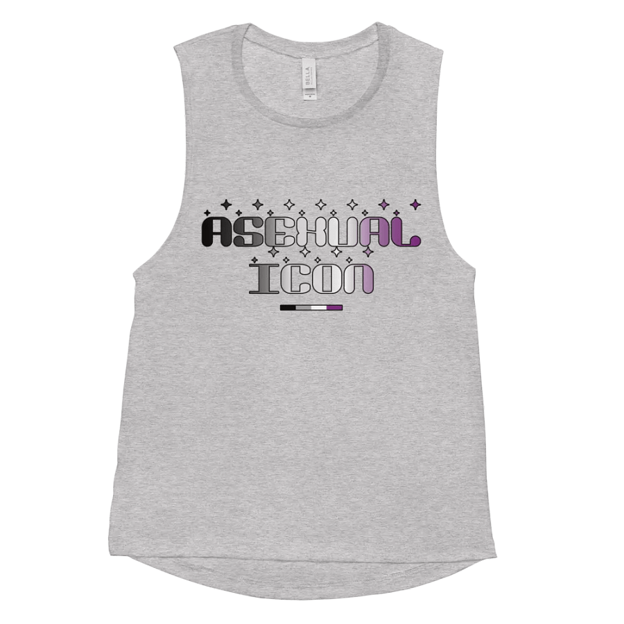Asexual Icon Women's Flowy Muscle Tank product image (58)