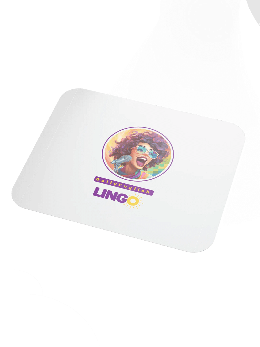 Daily English Lingo Mousepad product image (3)
