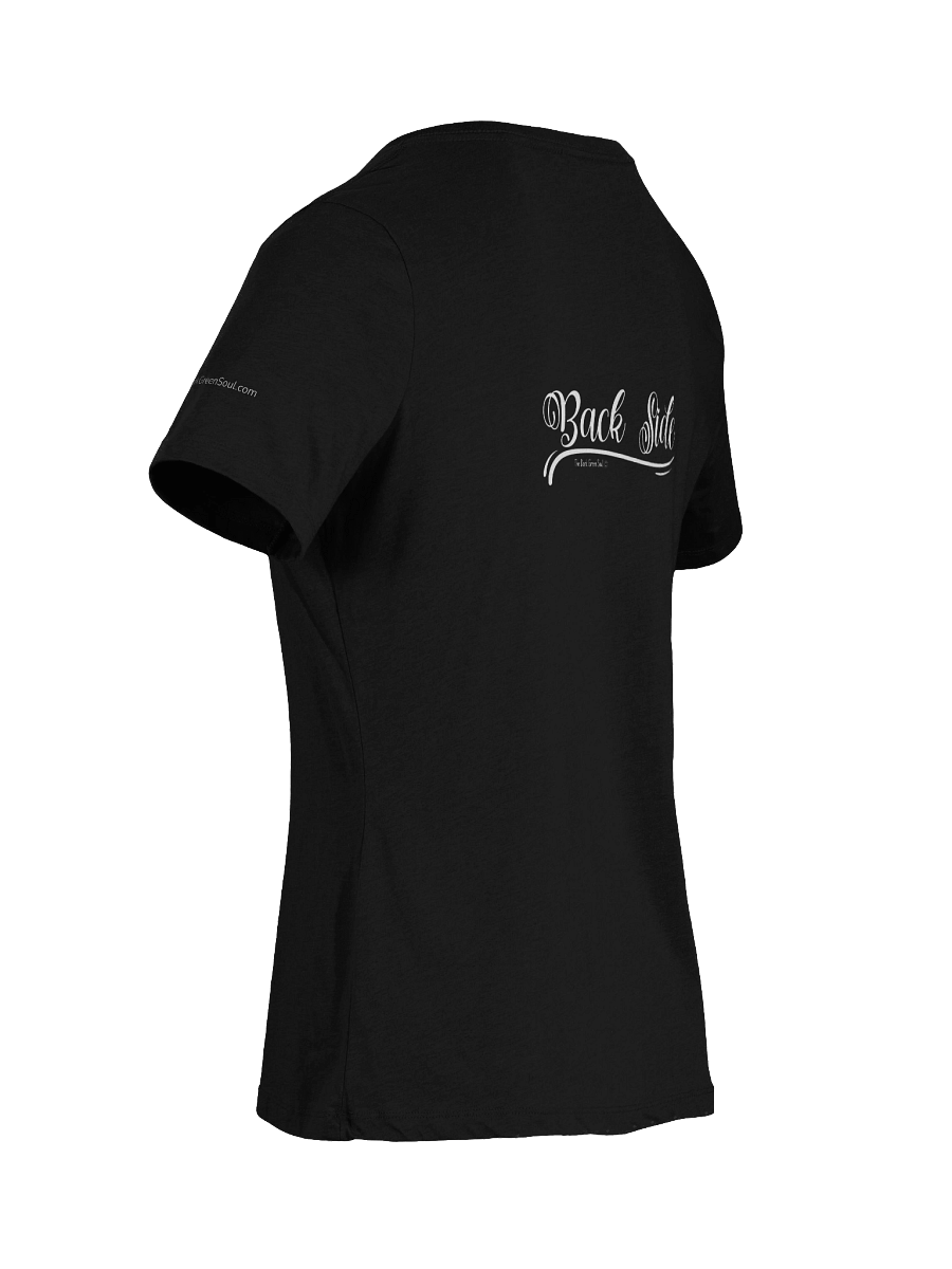 Wanna See My Back Side White - Women's V-Neck Tee product image (4)