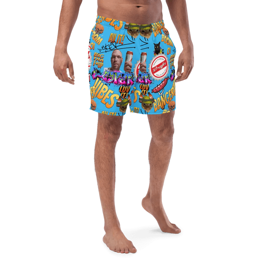 Emote Bomb Trunks Blue product image (3)