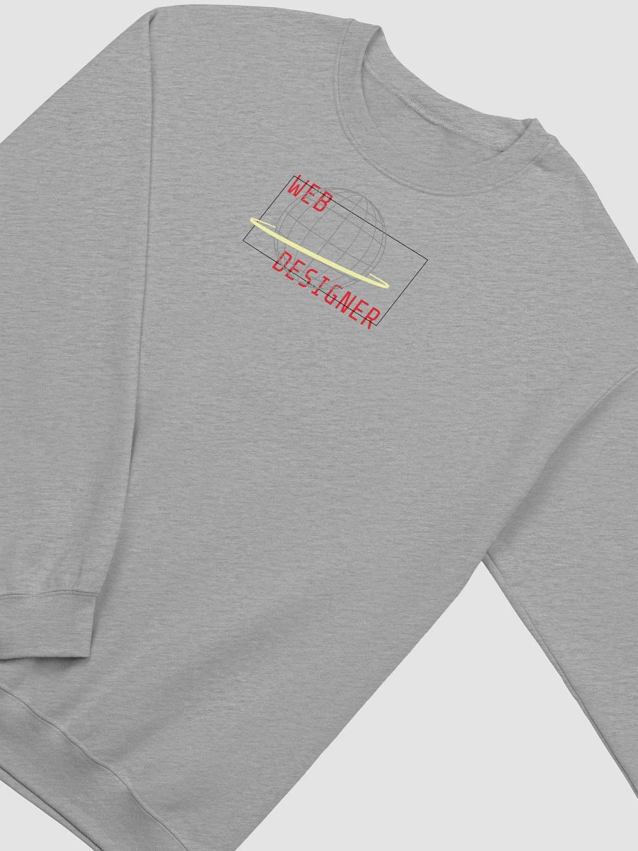 Web Designer Internet Globe Sweatshirt product image (2)