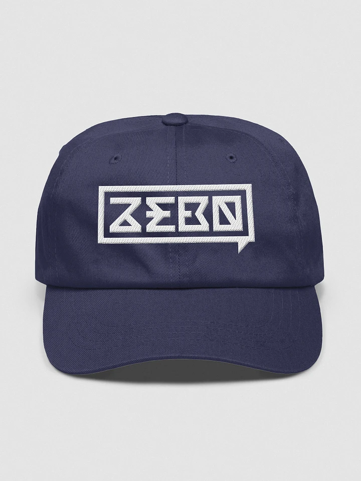 Zebo Logo Embroidered Dad Hat product image (3)