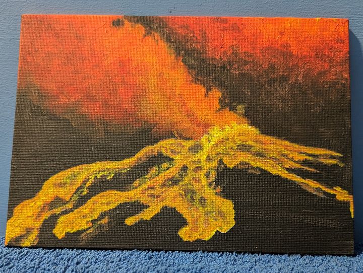 Nighttime volcano product image (1)