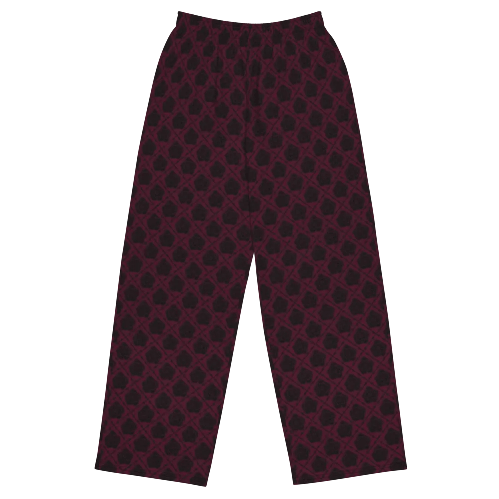Maroon Haunted Hellebore PJ Bottoms product image (1)