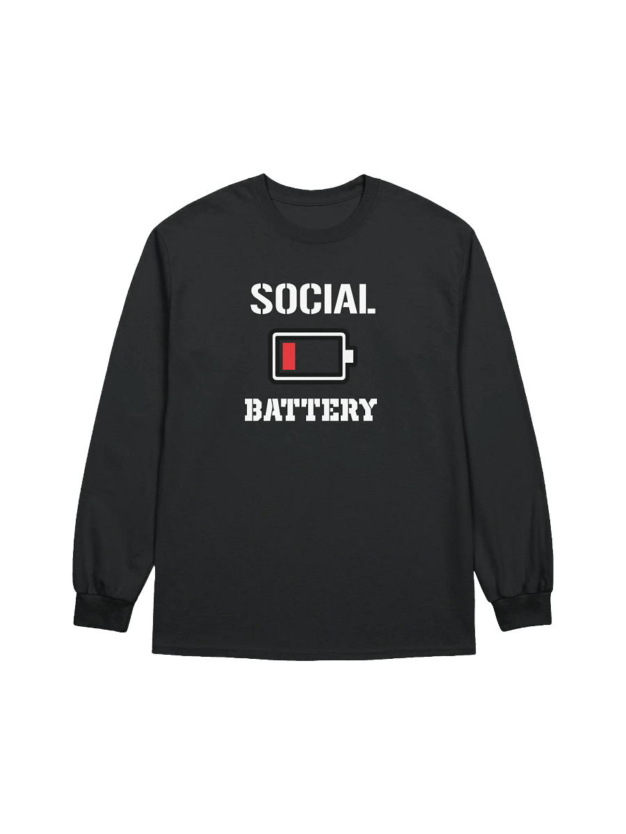 SOCIAL BATTERY LONG SLEEVE product image (2)
