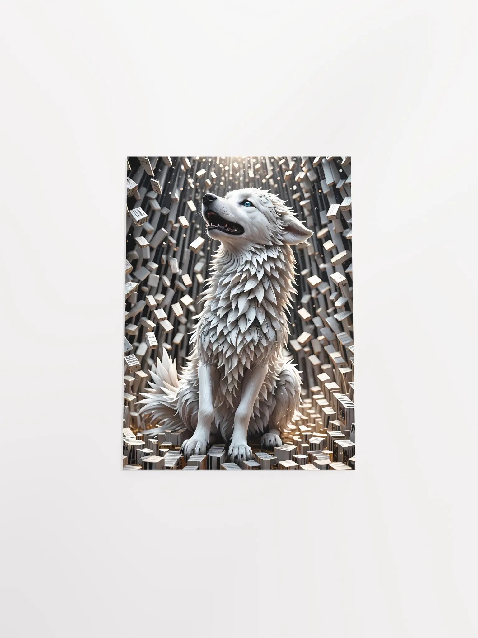 Mystic Wolf Matte Poster product image (29)