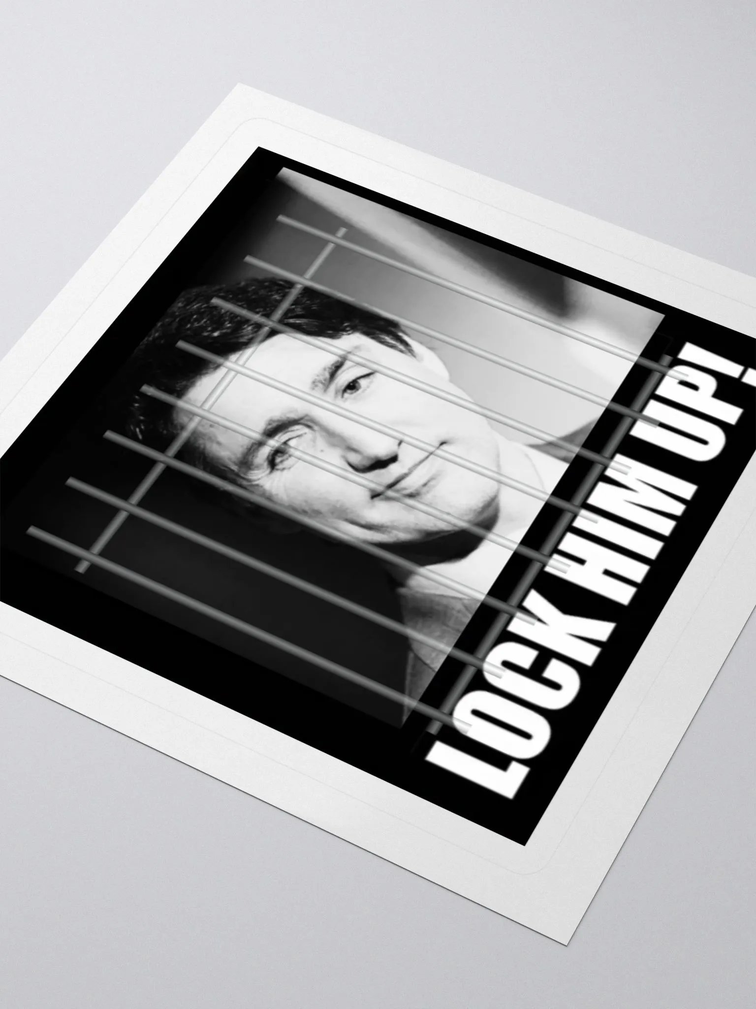 Trdiueau : Lock Him Up Sticker product image (10)