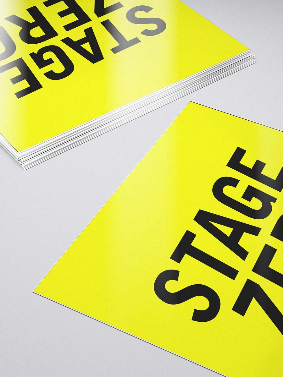 Stage Zero Sticker product image (5)