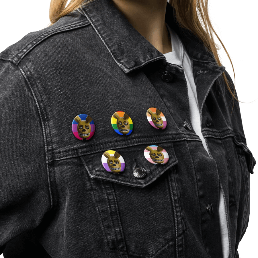 Springy Bright Pride Pins! (Set 1) product image (3)