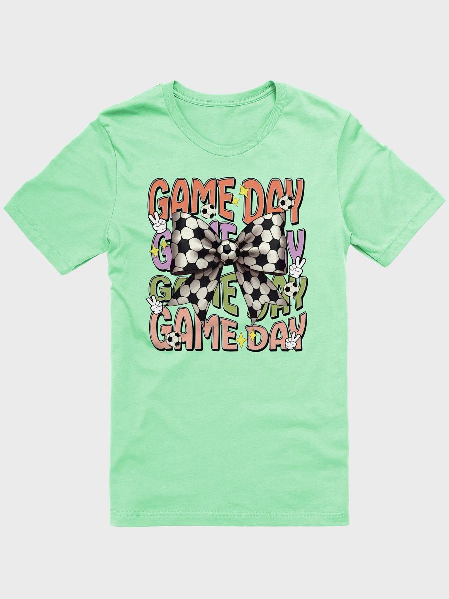Game Day Bow Soccer T-Shirt product image (25)