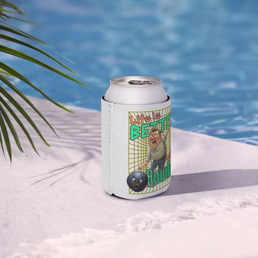 Life Is Better With Bowling Coozie Can Cooler product image (7)