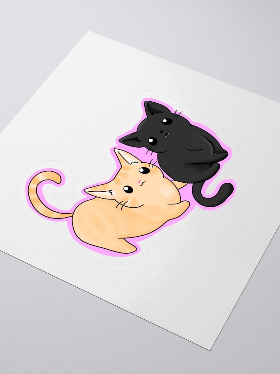 Waifu Cats Kiss Cut Sticker Set product image (3)