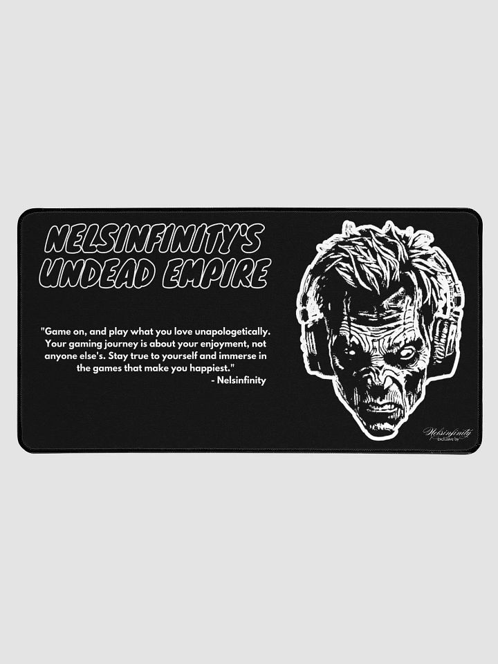 Nelsinfinity's Undead Empire Desk Mat (Black) product image (1)
