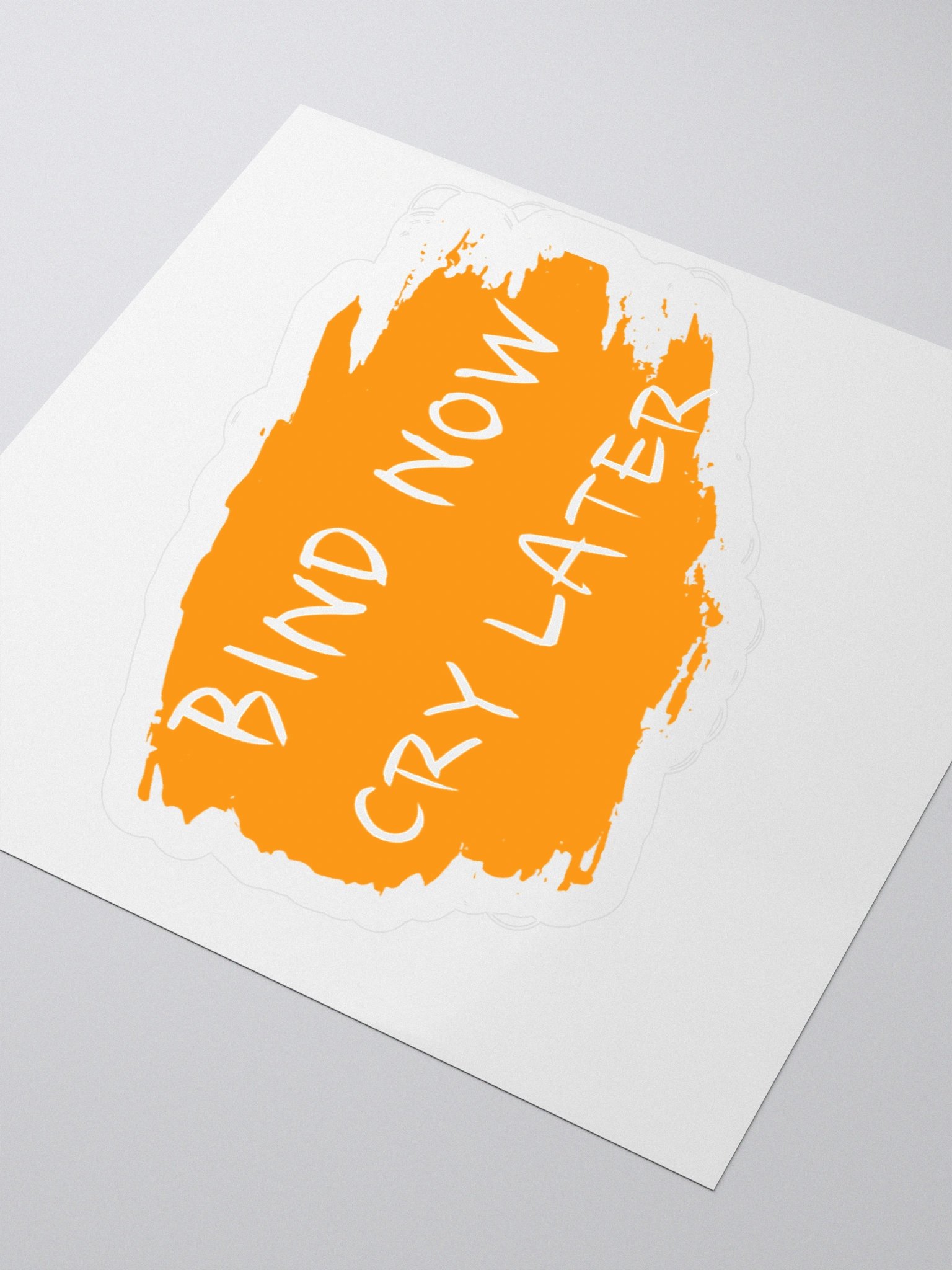 Bind Now Cry Later Sticker product image (7)