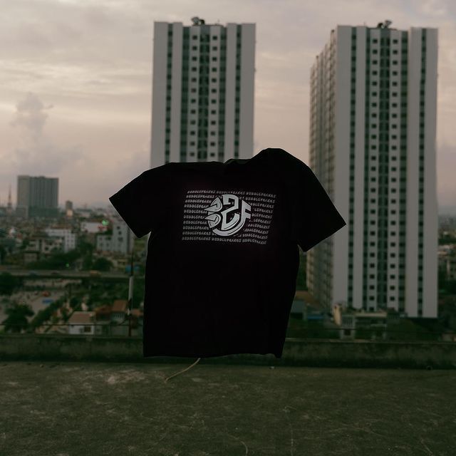 BUBBLESGANGZ HAIPHONG CITY T-SHIRT - BLACK product image (3)