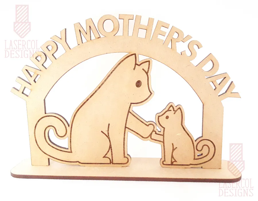 Mother's Day Gift Plaque (Three Sizes) Set 3 - Laser Cut Files product image (9)