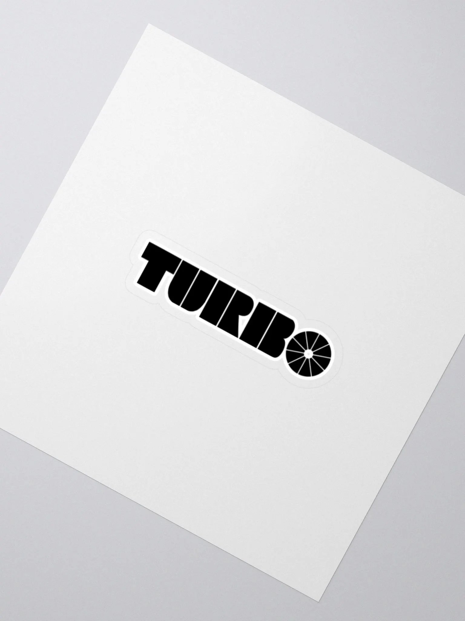 TURBO Wheel Kiss Cut Stickers product image (2)