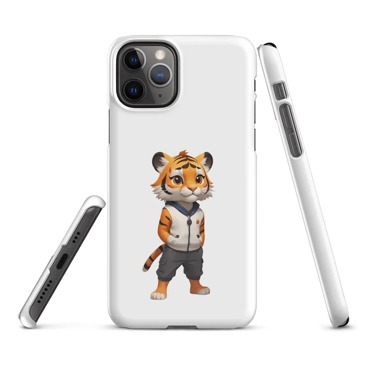 Cute Tiger Snap Case for iPhone product image (2)