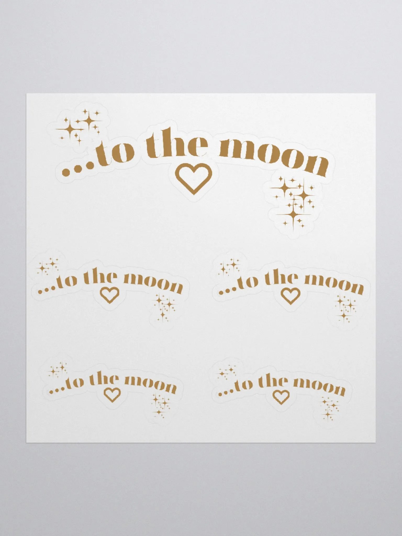 ...to the moon stickers product image (2)