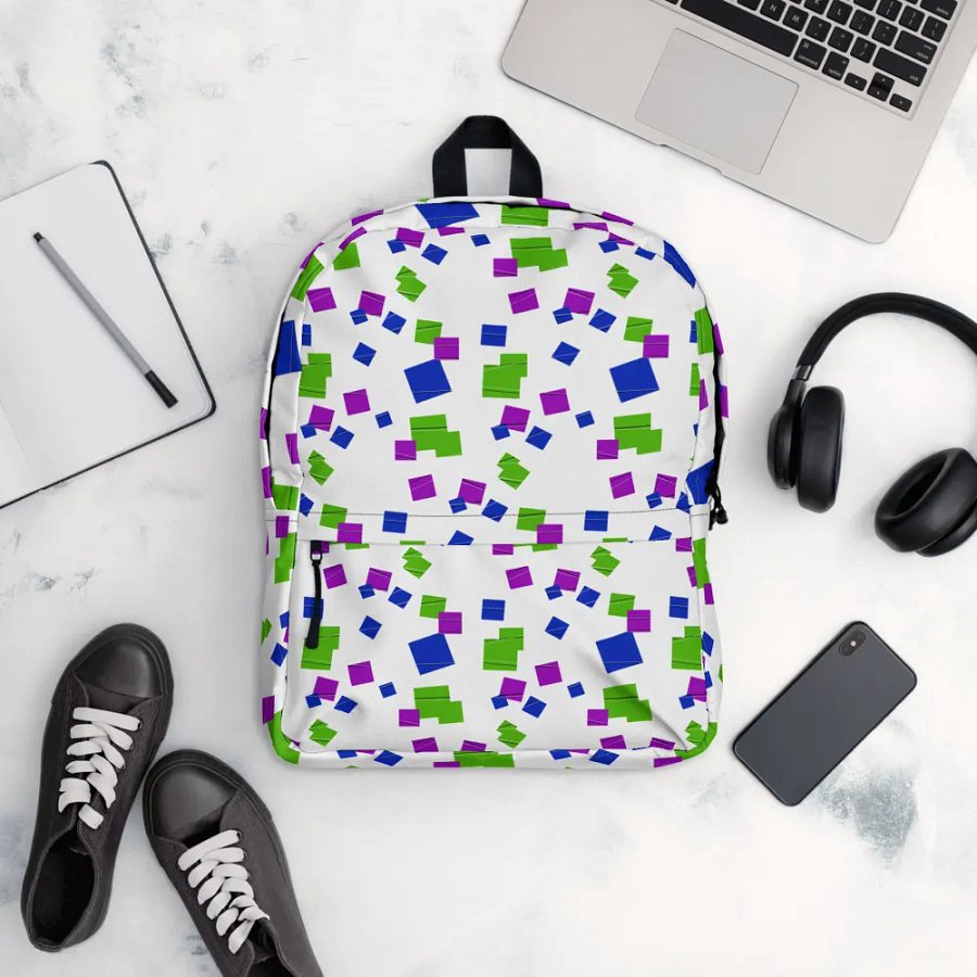 Glitchy Backpack product image (12)